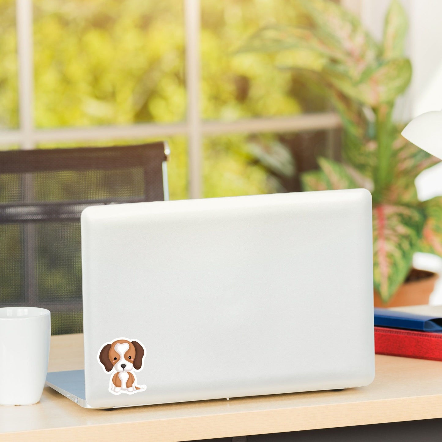 Cocker Spaniel Decal Terrier Puppy Sticker Full Color Cartoon Waterproof Dog Lover Sticker for Car Water Bottle Laptop