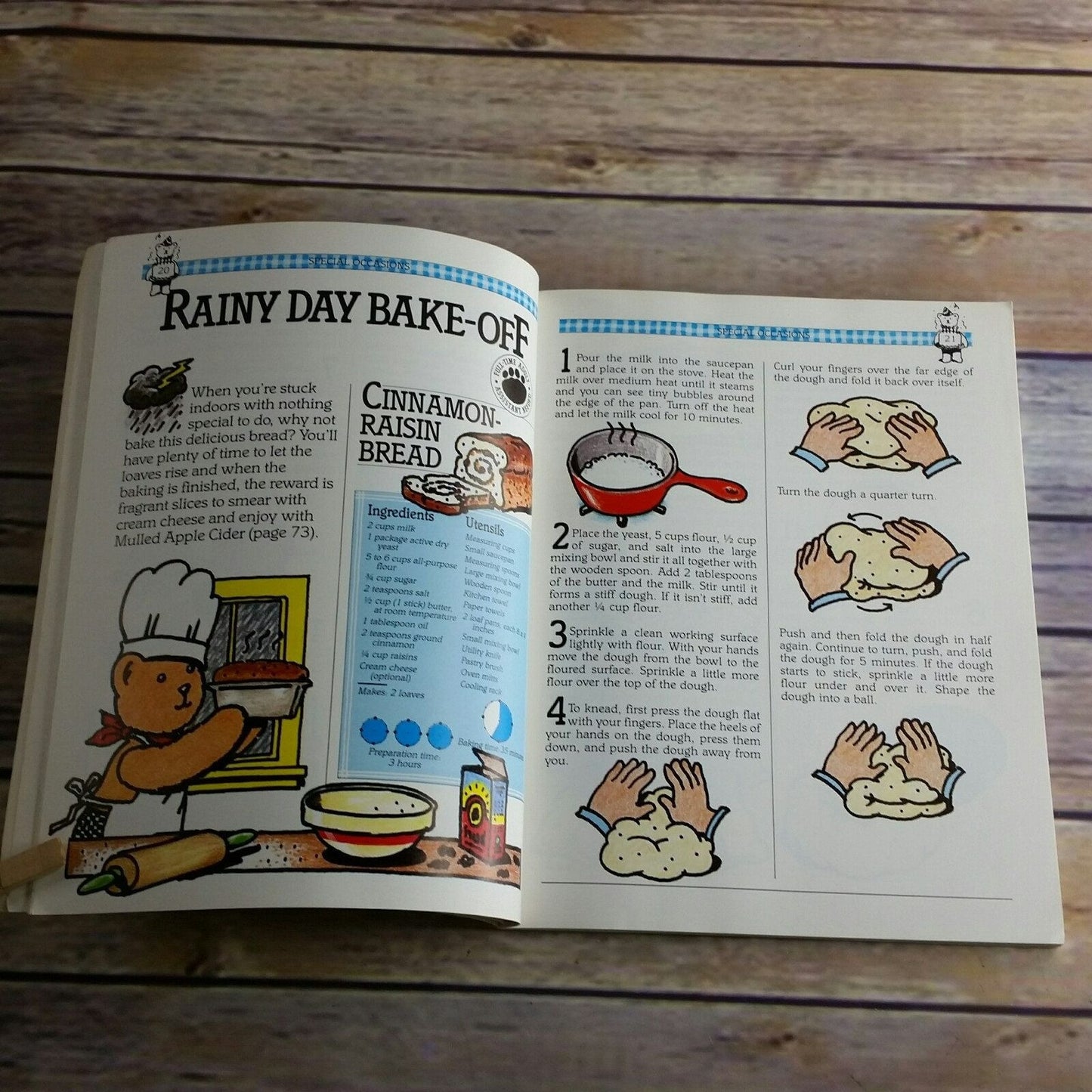 Vintage Kids Cookbook My First Cookbook Paperback Childrens Cook Book Rena Coyle 1985 Jerry Joyner