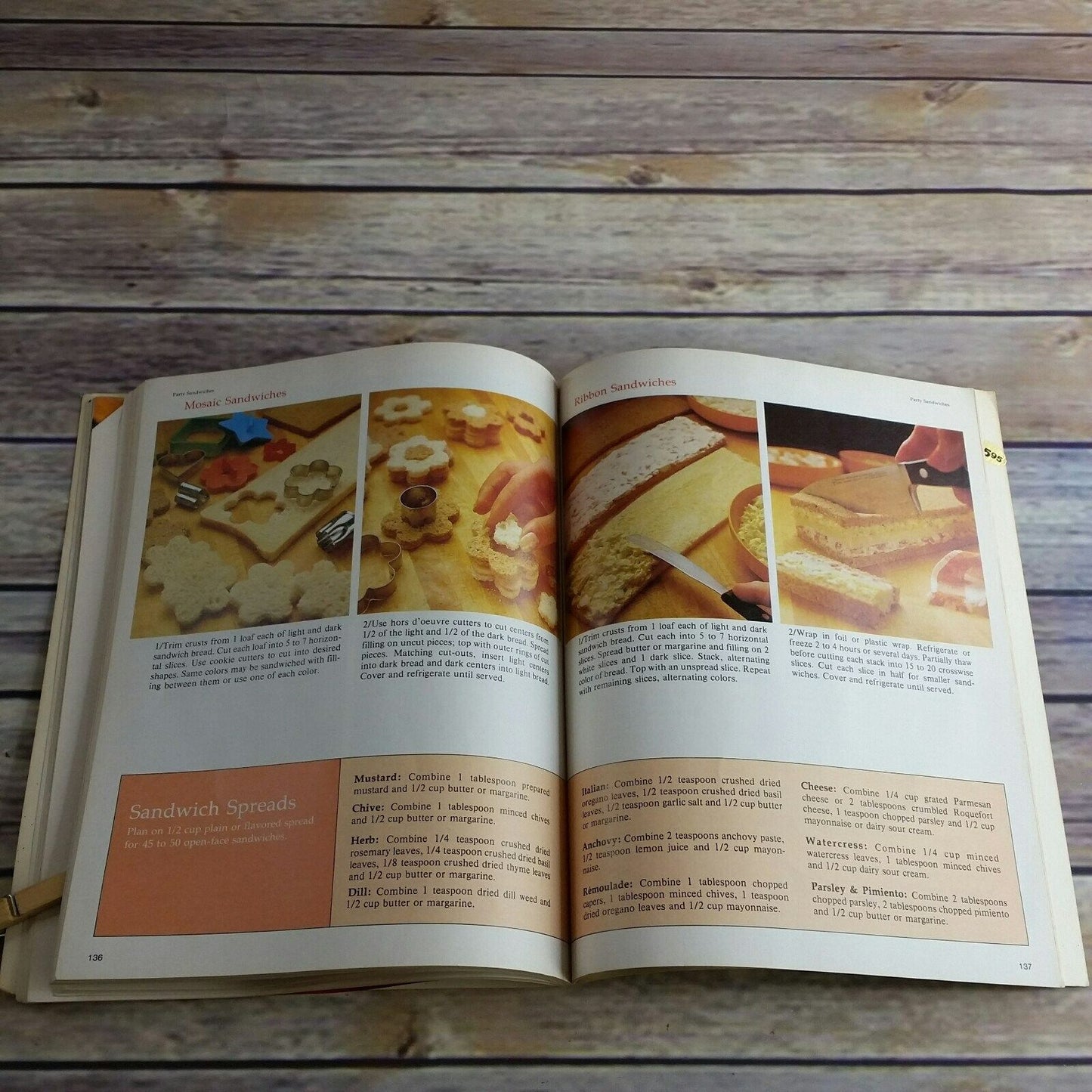 Vintage Appetizers Cookbook Appetizer Recipes HP Books 1980 Mable Hoffman Softcover Color Photos