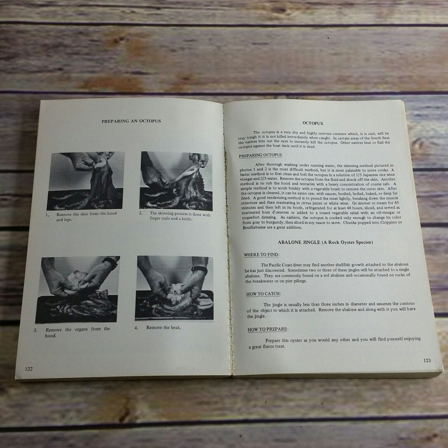 Vintage Cookbook Bottoms Up Cookery Seafood Recipes Fish Shellfish Seafood 1975 Scuba Recipes Book Paperback Leamer Shaw and Ulrich