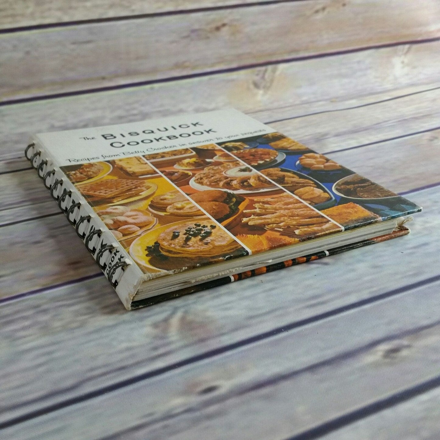 Vintage Cookbook Betty Crocker Bisquick Cookbook 1964 First Edition Spiral Bound Hardcover