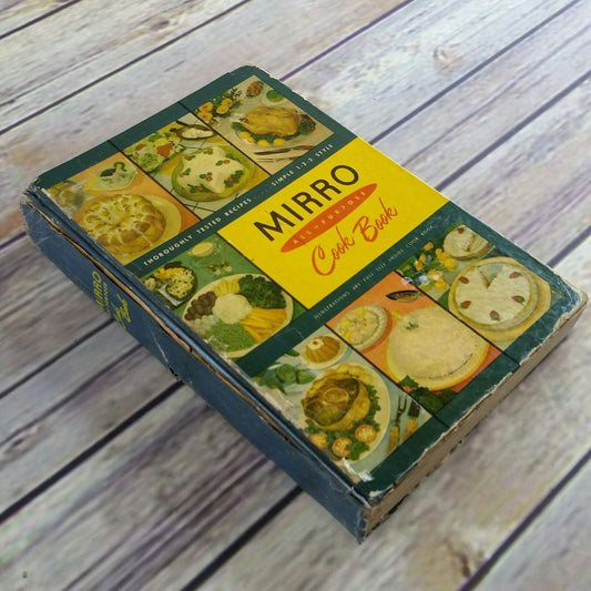 Vintage Cookbook Mirro All Purpose Aluminum Goods Mfg Home Economics 1954 Hardcover