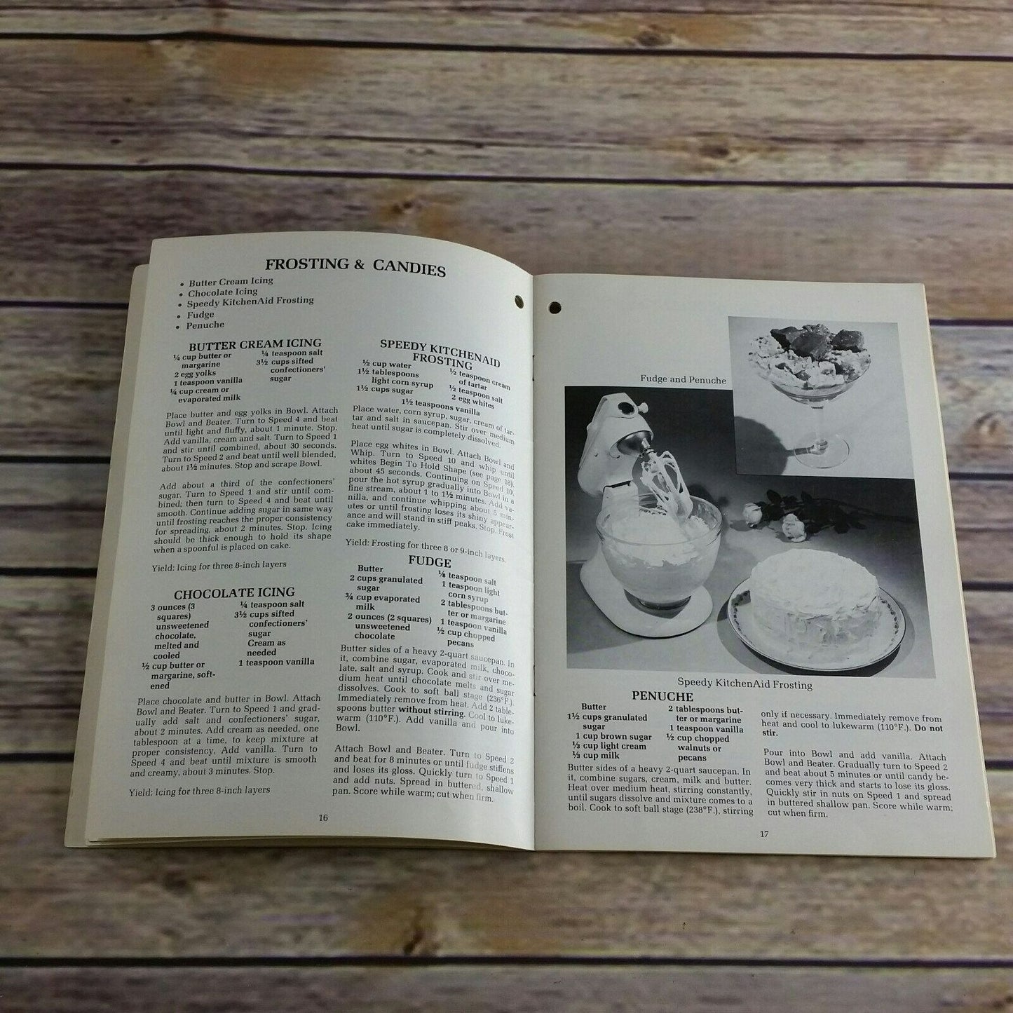 Vintage KitchenAid Cookbook Electric Housewares Recipes Kitchen Aid Hobart 4-C, K-45, and K5-A Manual Instructions Booklet