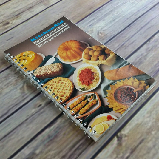 Vtg Kitchen Aid Mixers and Attachments Recipes and Instructions K45SS KSM90 K5SS KSM5 Manual Book Cookbook