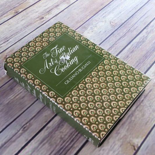 Vintage The Fine Art of Italian Cooking Cookbook Giuliano Bugialli 1977 Hardcover Recipes Dust Jacket