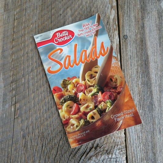 Betty Crocker Salads Cookbook Pamphlet Grocery Store Booklet August 2003 #199 - At Grandma's Table