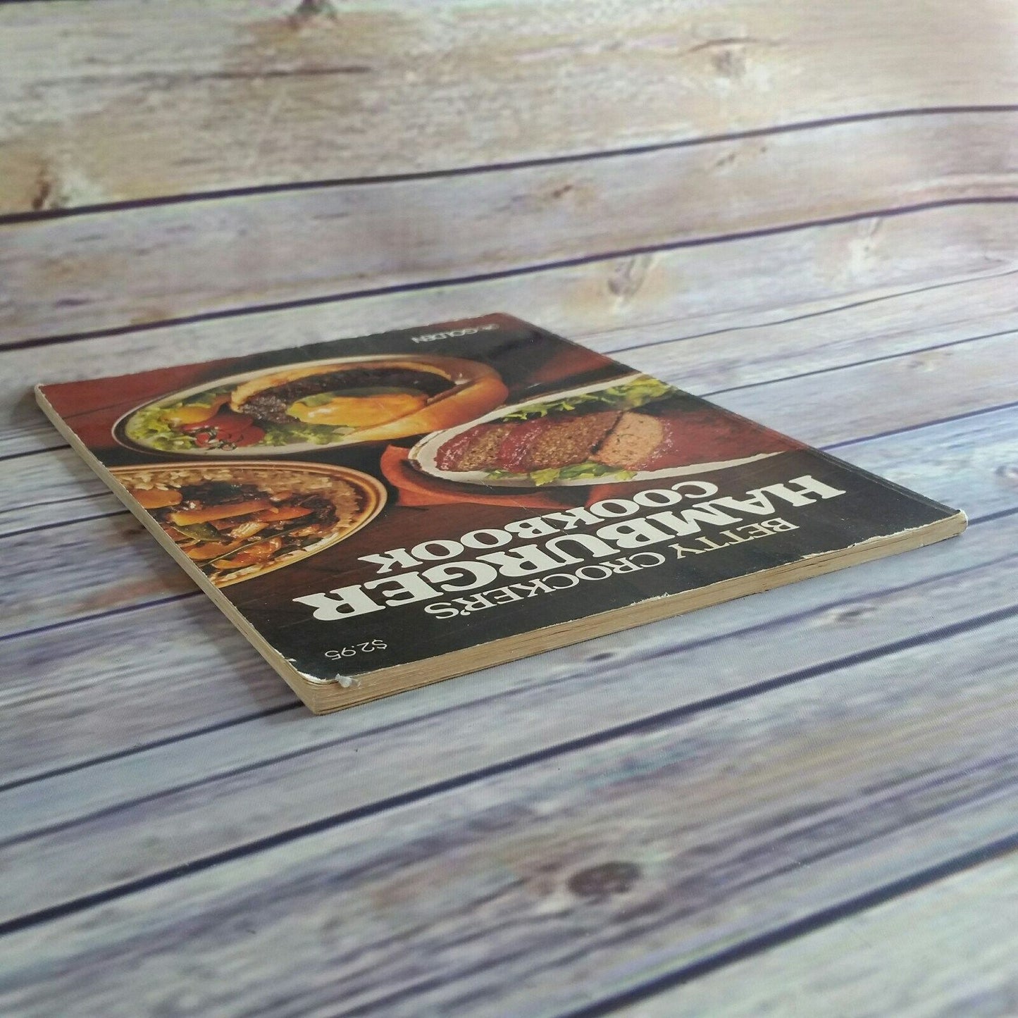 Vintage Cookbook The Hamburger Cookbook 1977 Betty Crocker Hamburger Recipes Golden Press Paperback