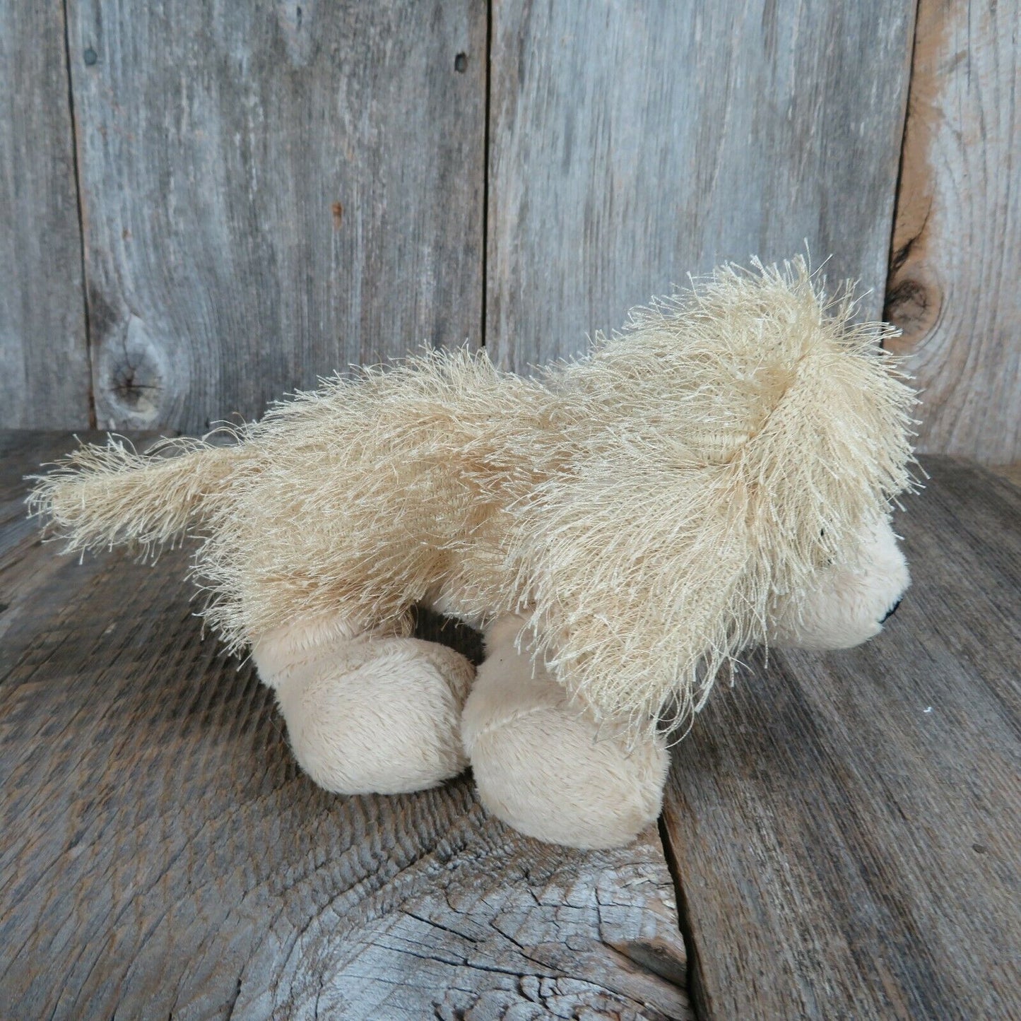 Fuzzy Golden Retriever Dog Plush Ganz Webkinz Puppy Stuffed Animal