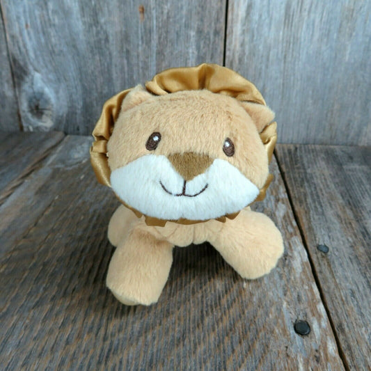 Lion Rattle Plush Baby Gund Safari Babies Sewn Eyes Stuffed Animal Cat