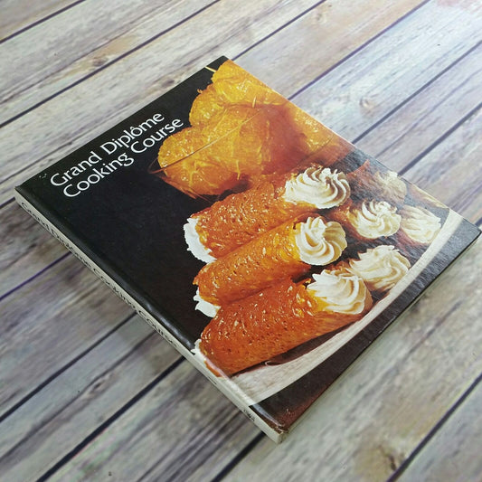 Vintage Cookbook Grand Diplome Cooking Course Recipes 199 Hardcover NO Dust Jacket Book 1 Replacement
