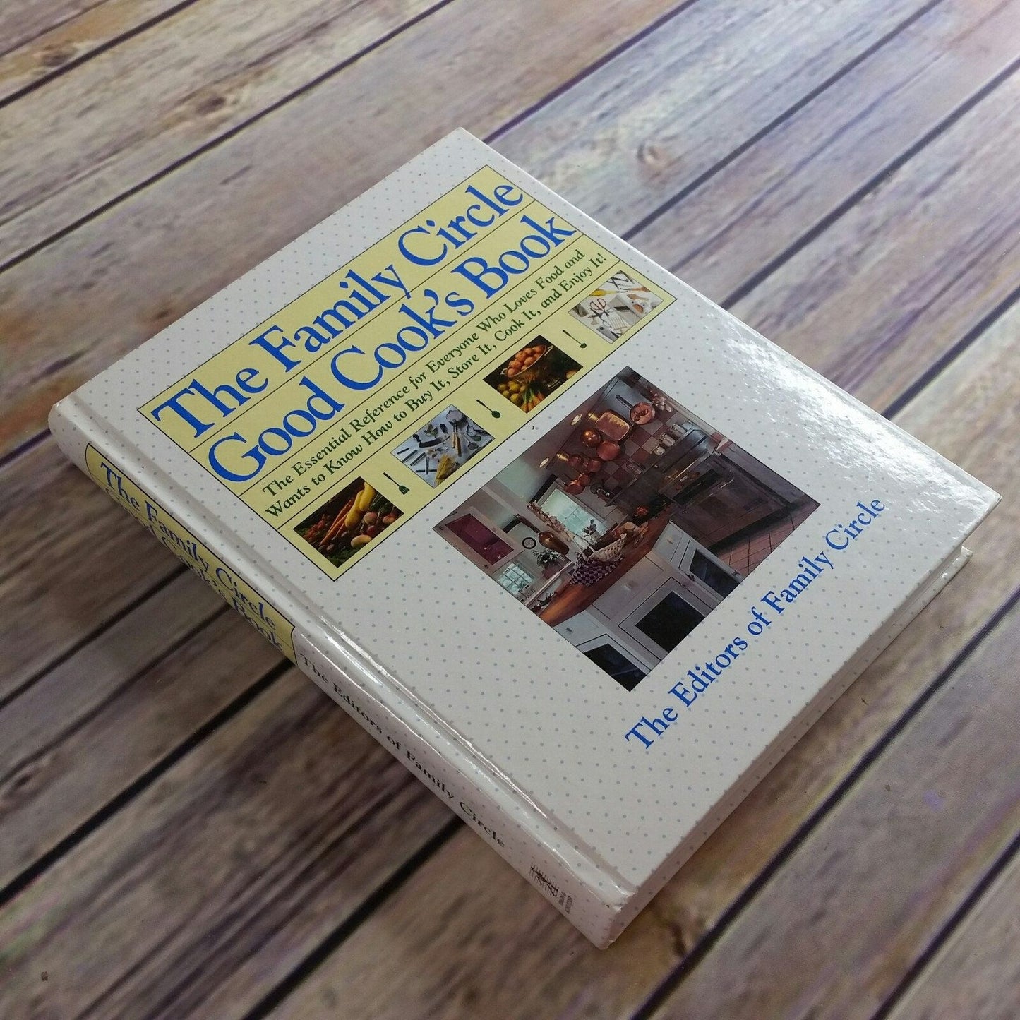 Vintage Family Circle Good Cook's Book 1993 Hardcover NO Dust Jacket Thick Large Reference Book