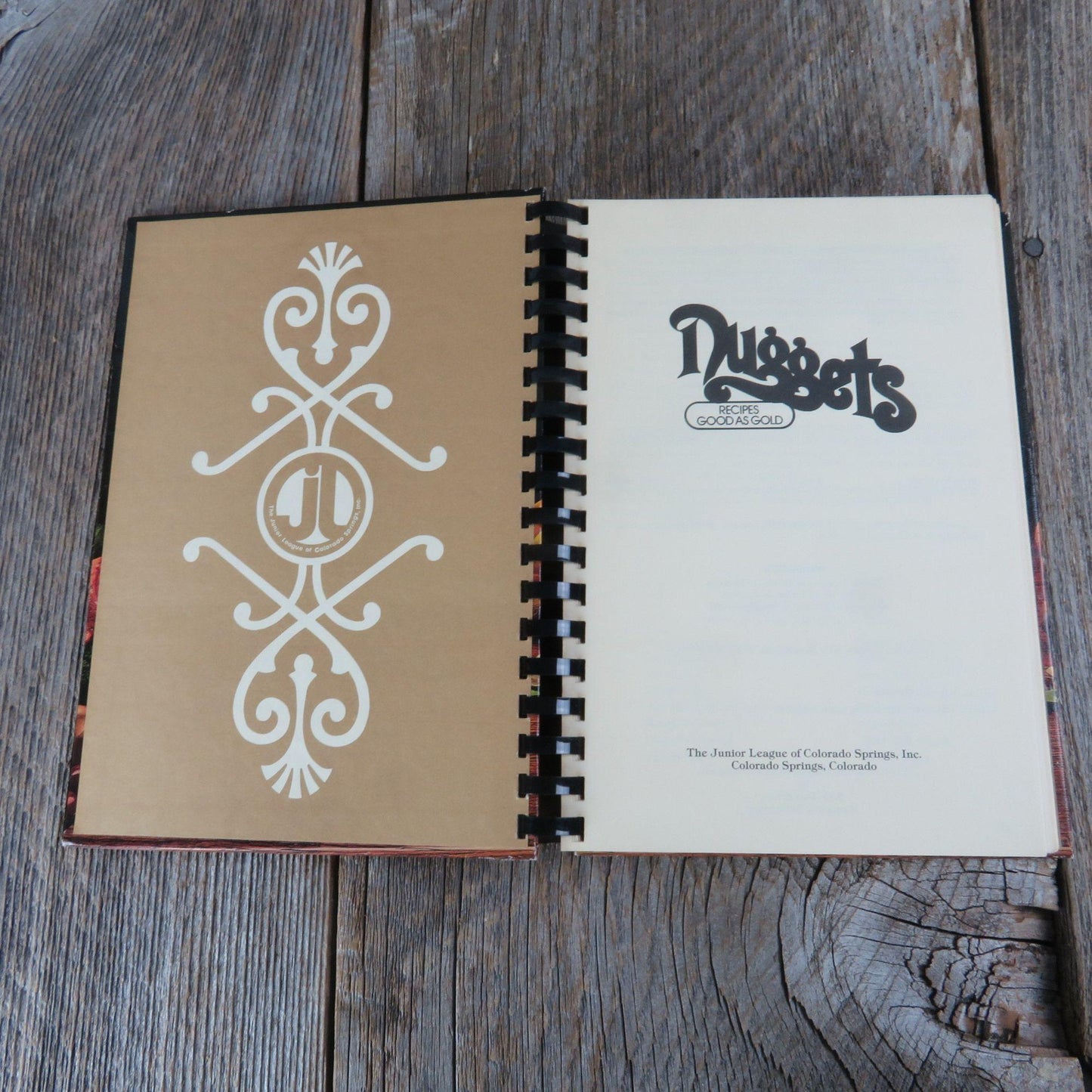 Vintage Nuggets Cookbook The Junior League of Colorado Springs Hardcover 1995