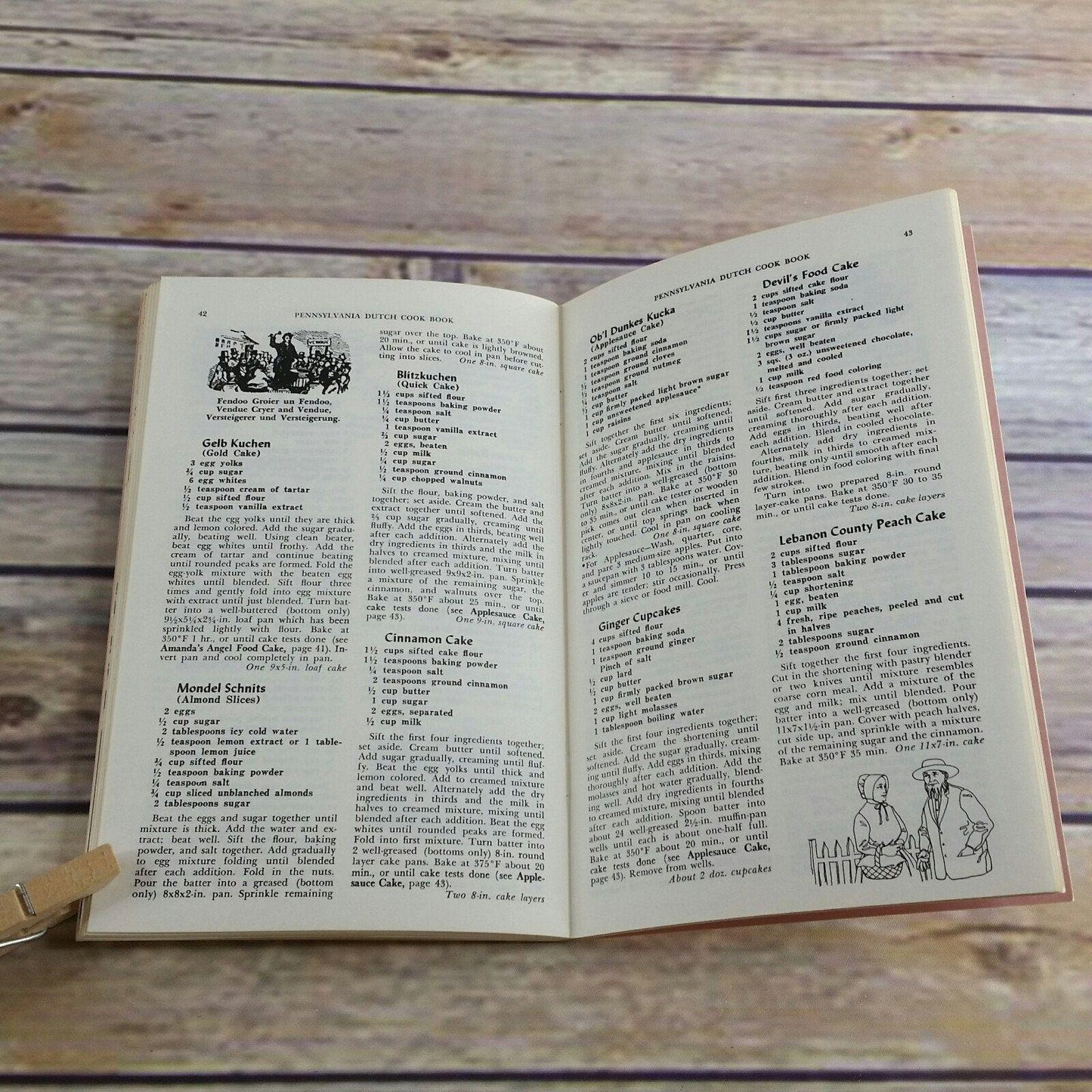 Vintage Cookbook Pennsylvania Dutch Cooking Traditional Dutch Recipes 1967 Paperback Booklet