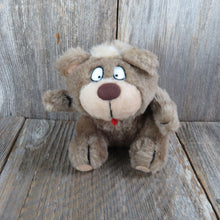 Load image into Gallery viewer, Vintage Teddy Bear Potbelly Plush Tongue Light Muzzle Union Toy Stuffed Animal 1982