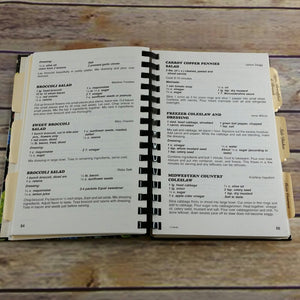 Vintage California Cook Book Hospice Community Cookbook Garberville CA Humboldt Redwoods 1994 Spiral Bound Hardcover