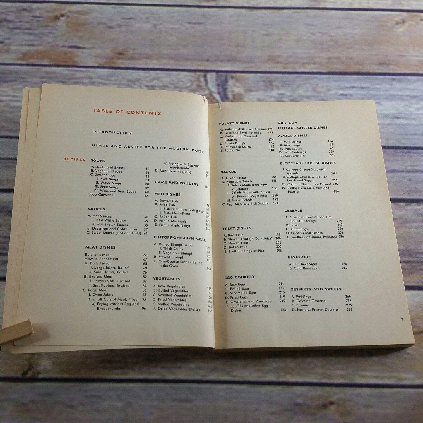 Vintage Cookbook Dr Oetker German Home Cooking 1971 5th Edition Paperback