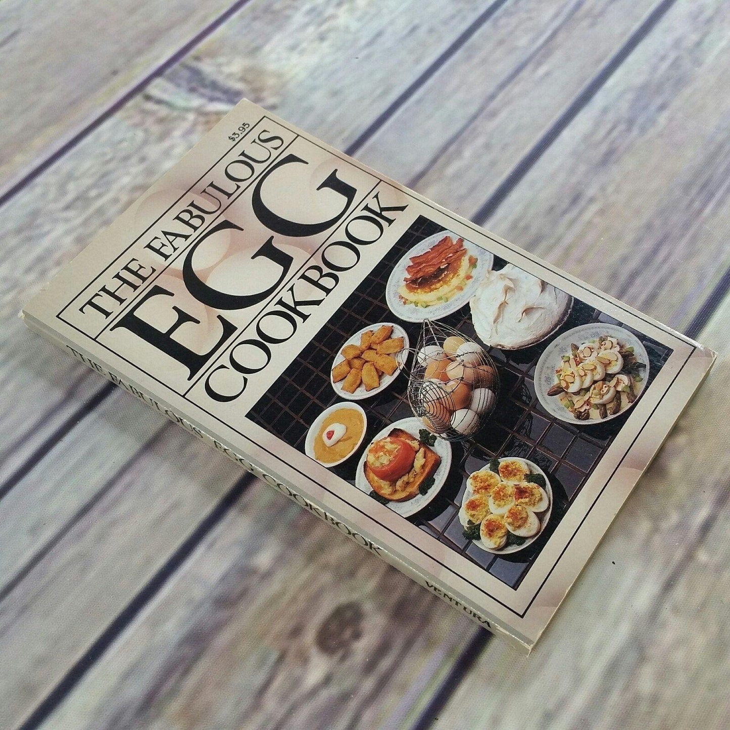 Vintage Cookbook The Fabulous Egg Cookbook 1979 Paperback Book Jeffrey Feinman Lunch Dinner Breakfast French American Spanish