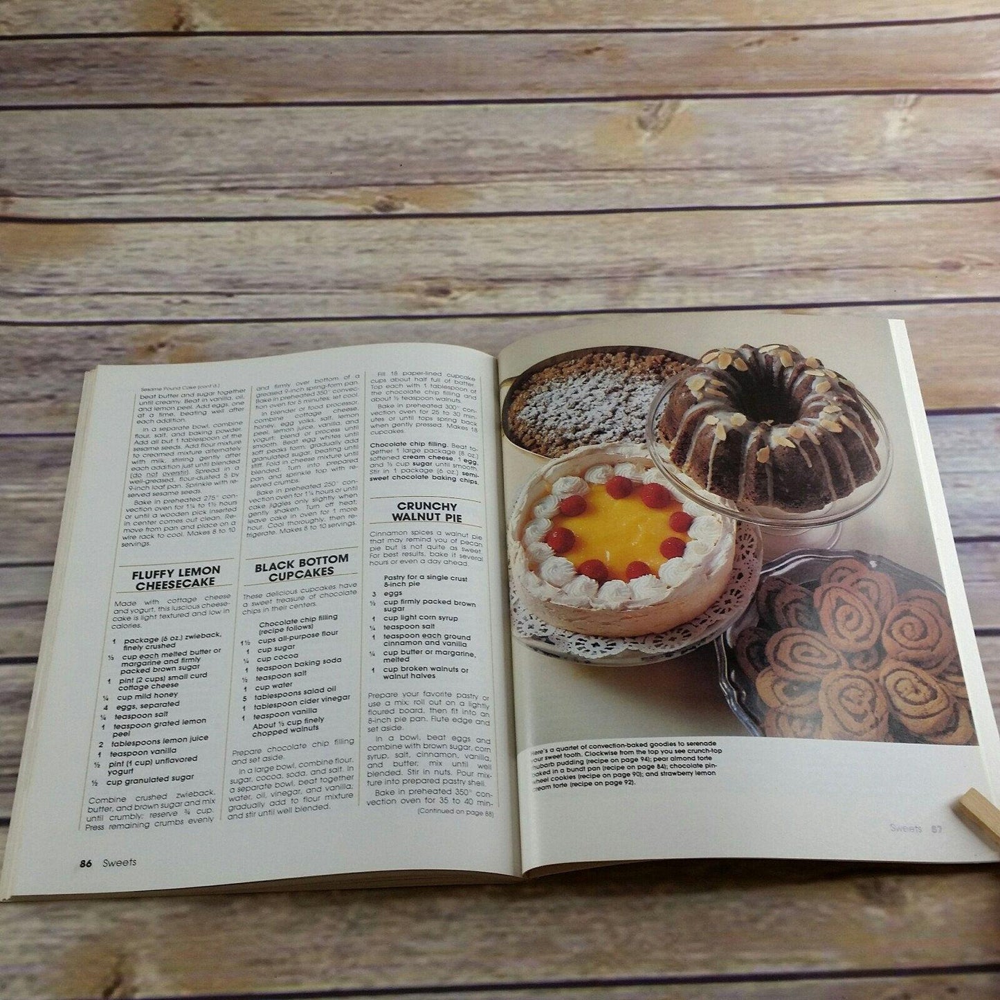 Vintage Cookbook Sunset Convection Oven 1981 Paperback Book Features Advantages Recipe Conversion Tables