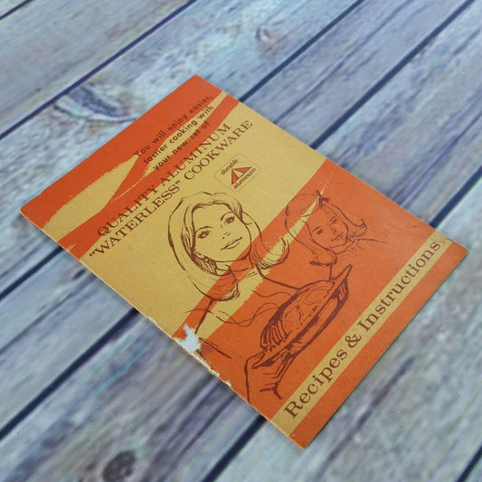 Vintage Cookbook Regal Ware Recipes and Instructions Waterless Cookware 1950s Paperback Booklet Aluminum Cookware