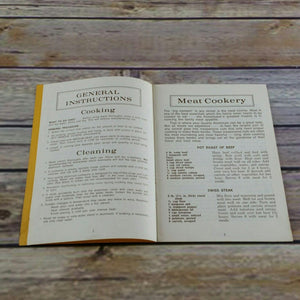 Vintage Cookbook Regal Ware Recipes and Instructions Waterless Cookware 1950s Paperback Booklet Aluminum Cookware
