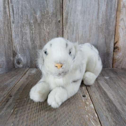 Vintage White Tiger Plush Cat Stuffed Animal Westcliff Collection Plastic Nose