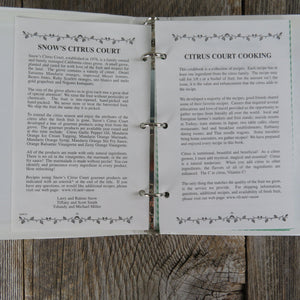 Vintage California Cookbook Newcastle Citrus Court Cooking Oranges Lemons Grapefruit 2001 - At Grandma's Table