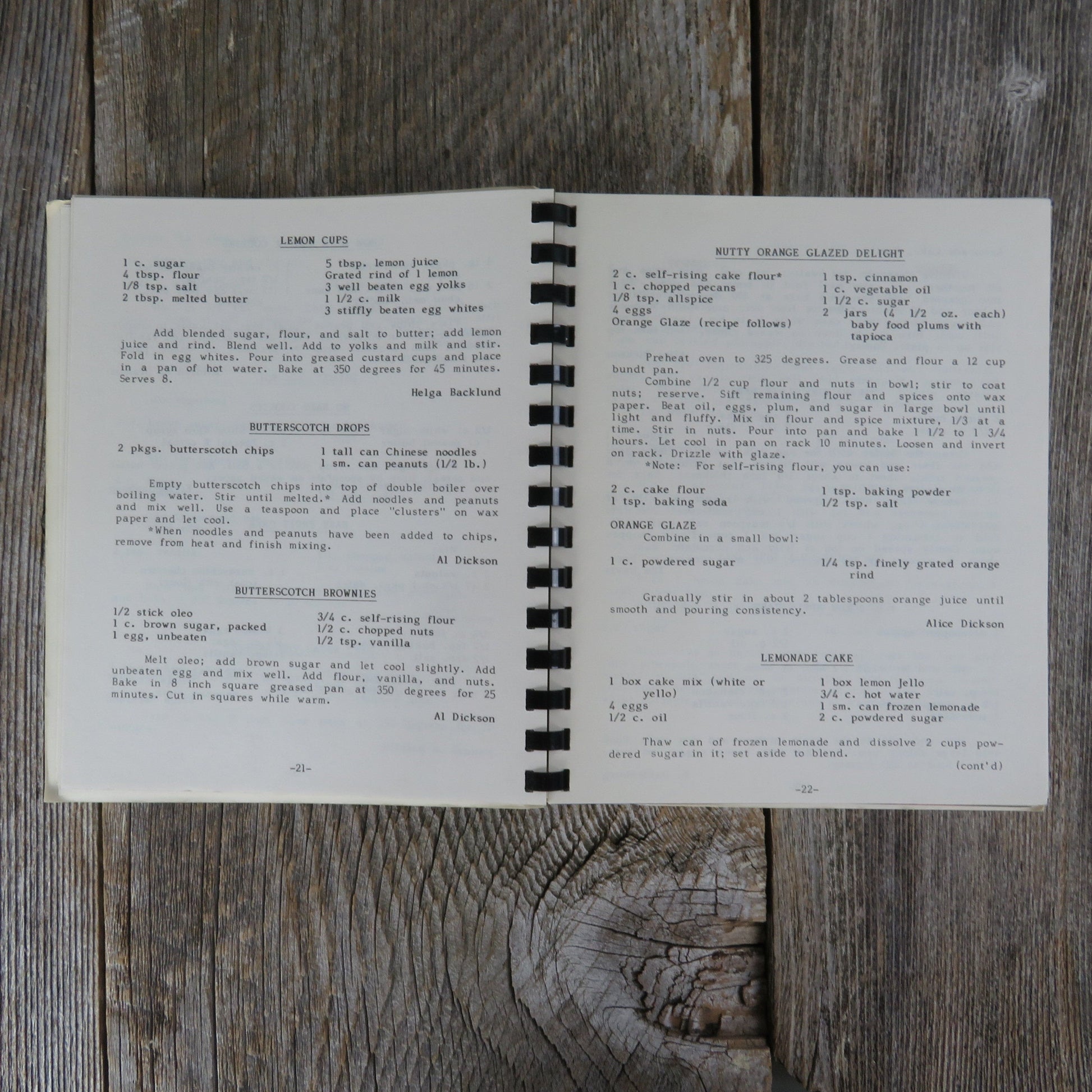 Vintage California Cookbook Fortuna Presbyterian Church Hometown Recipes - At Grandma's Table