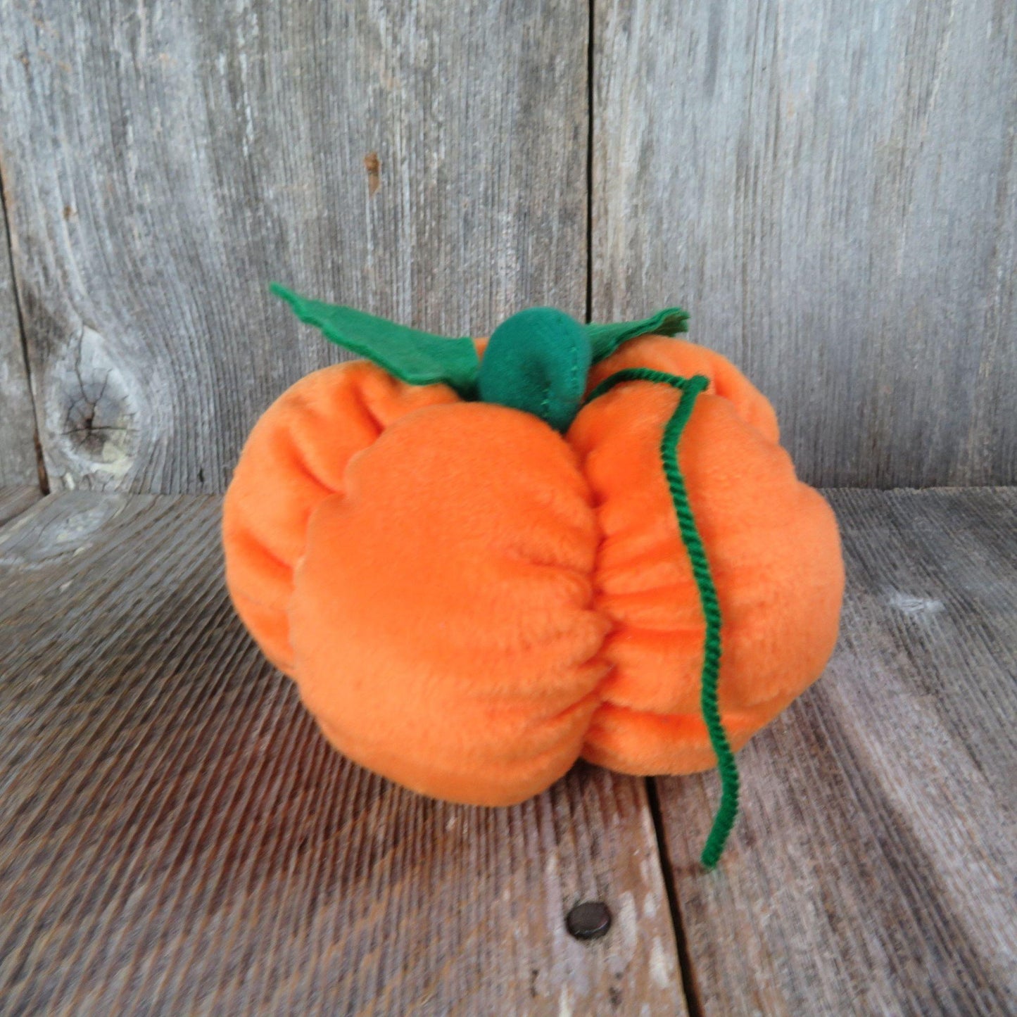 Vintage Pumpkin Plush Halloween Fall Autumn Decoration Stuffed Animal America Wego