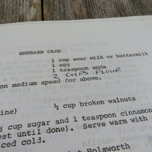 Load image into Gallery viewer, Vintage California Cookbook Humboldt Del Norte Senior Citizens RSVP Recipes - At Grandma&#39;s Table
