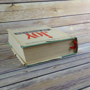 Vintage Joy of Cooking Cookbook Irma Rombauer and Becker 1973 Hardcover with Bookmark Ribbon Dust Jacket