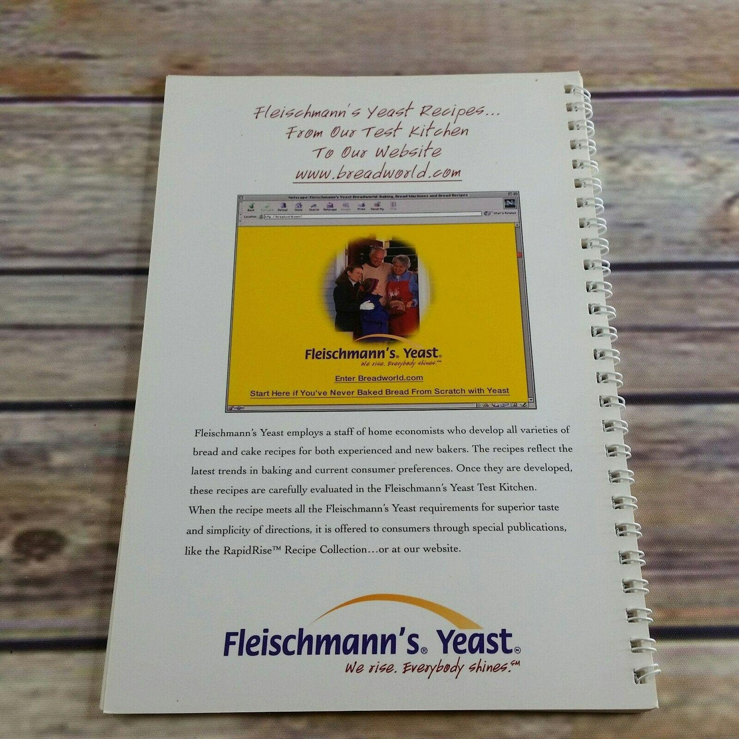 Vintage Cookbook Fleischmann Yeast Rapid Rise Bread Basics Recipe Collection Volume 1 1961