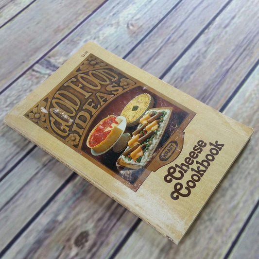 Vintage Cookbook Kraft Cheese Good Food Ideas 1977 Promo Cheese Recipes Paperback First Printing