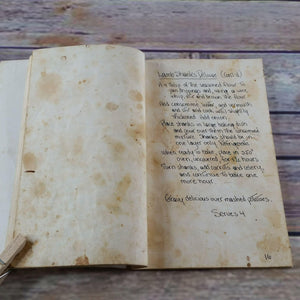 Vintage Cookbook Make It Now Bake it Later #3 Barbara Goodfellow Handwritten 1964
