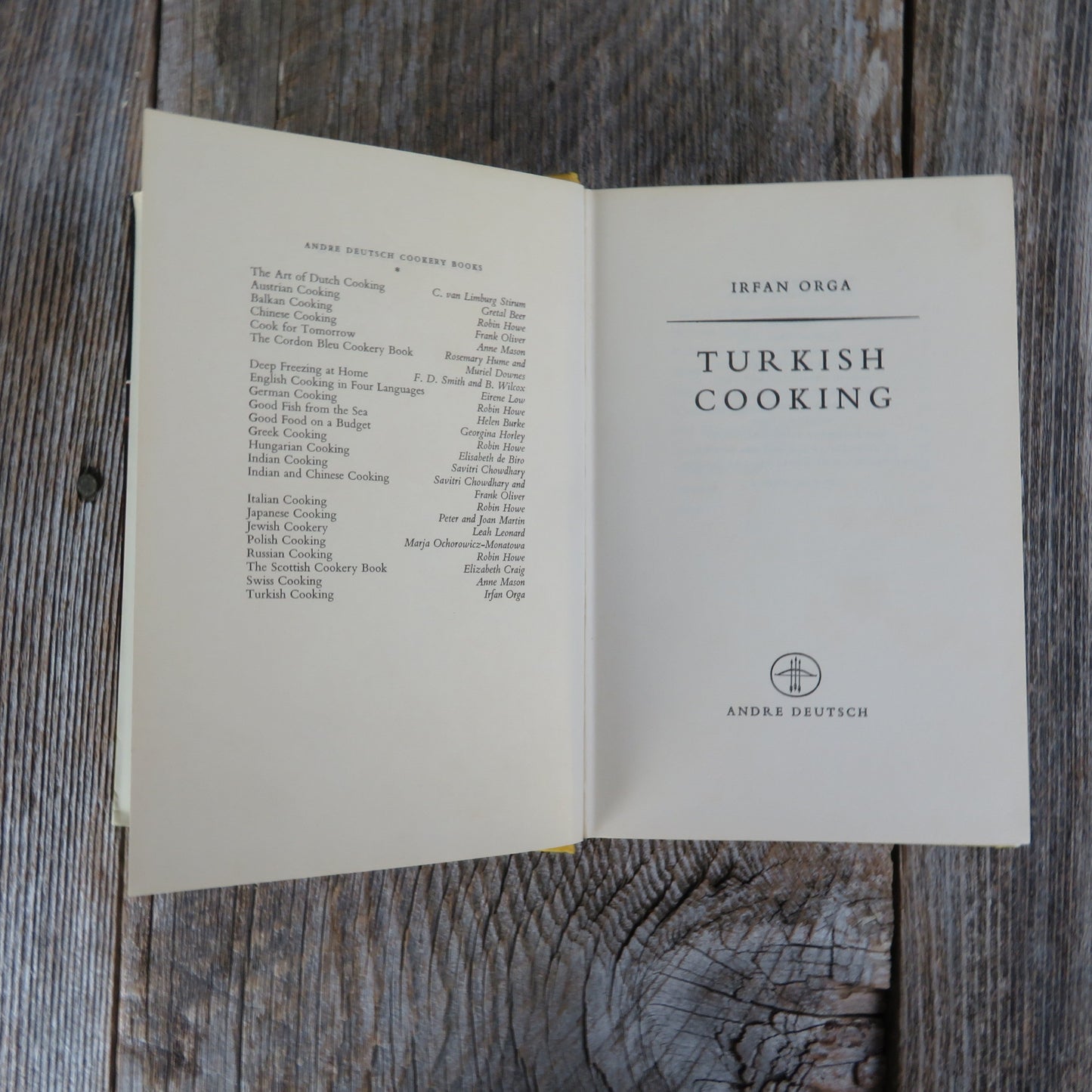 Vintage Turkish Cookbook Irfan Orga Lamb Kebab Regional Turkey Veal 1971 Traditional