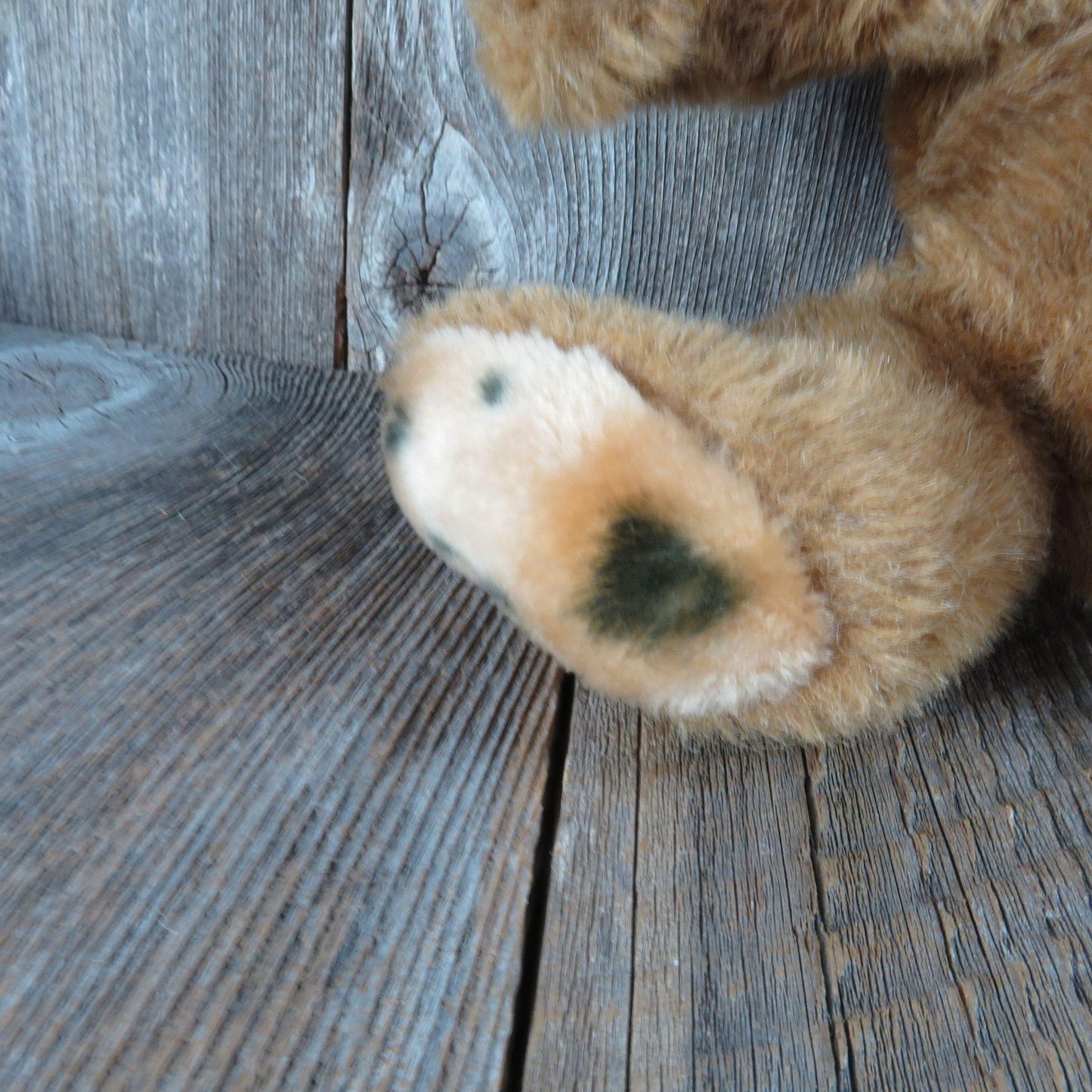 Vintage Baby Teddy Bear Plush Arms Wide Brown Firm Kamar Korea