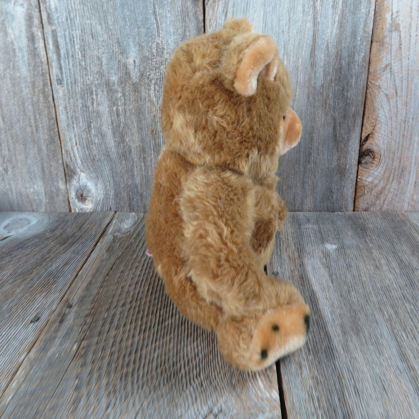 Vintage Baby Teddy Bear Plush Arms Wide Brown Firm Kamar Korea