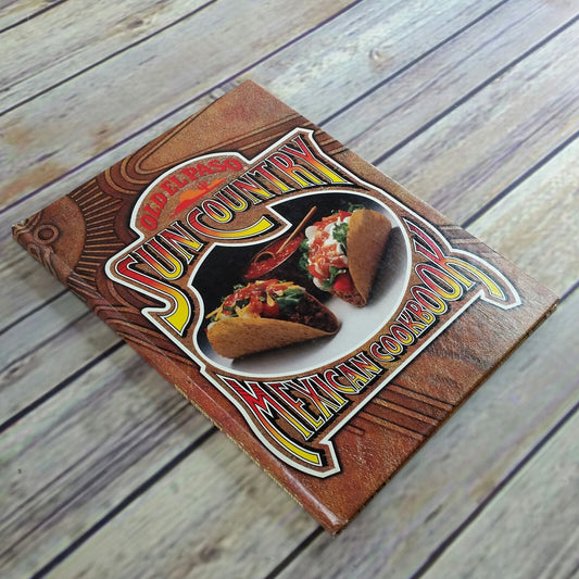 Vintage Cook Book Old El Paso Sun Country Mexican Cookbook 1978 Hardcover Promo Recipes