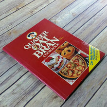 Load image into Gallery viewer, Vintage Cookbook Quaker Oats Oat Bran Recipes 1989 80s Promo Booklet Hot Cereal Spiral Bound Hardcover