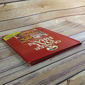 Vintage Cookbook Quaker Oats Oat Bran Recipes 1989 80s Promo Booklet Hot Cereal Spiral Bound Hardcover