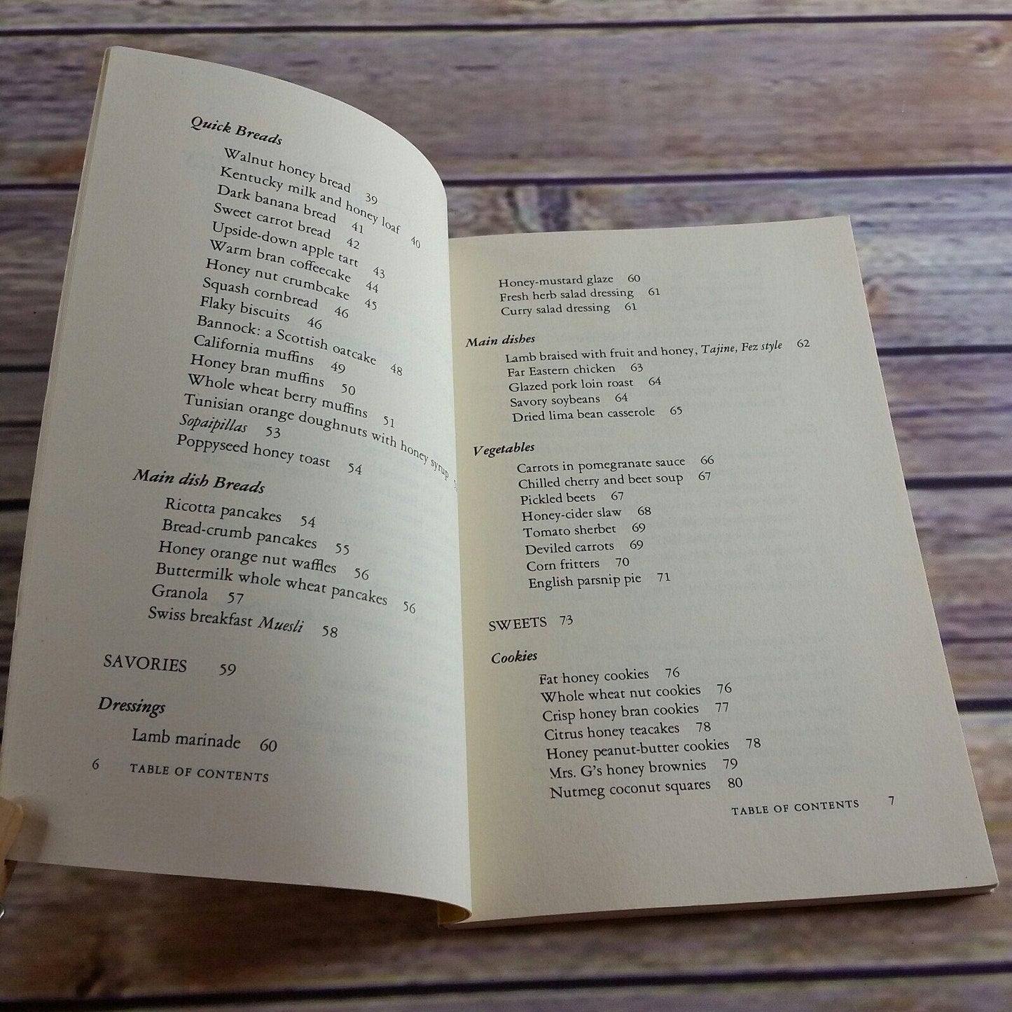 Vintage Cookbook Honey Feast Sampler of Honey Recipes Paperback 1975 Gene Opton and Nancie Huges