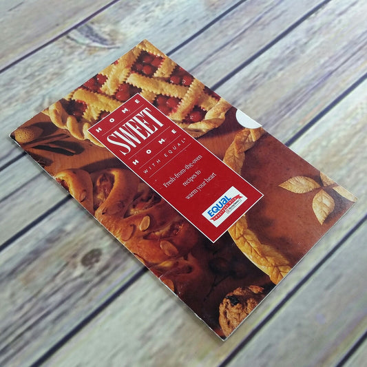 Equal Cook Book Home Sweet Home With Equal Promo Recipes Cookbook Nutra Sweet Booklet 1994
