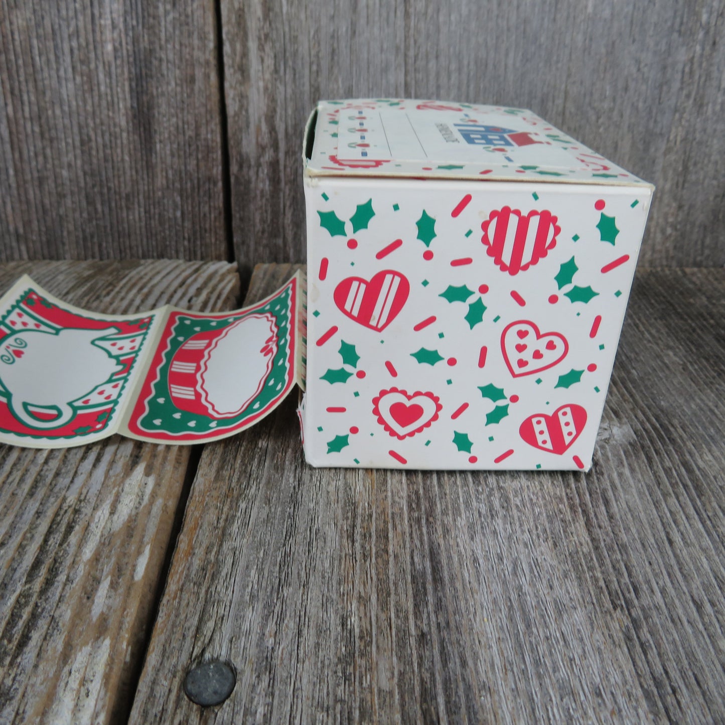 Vintage Jar Labels Stickers Christmas Gift Current Homemade Canning Gift Jars Lot