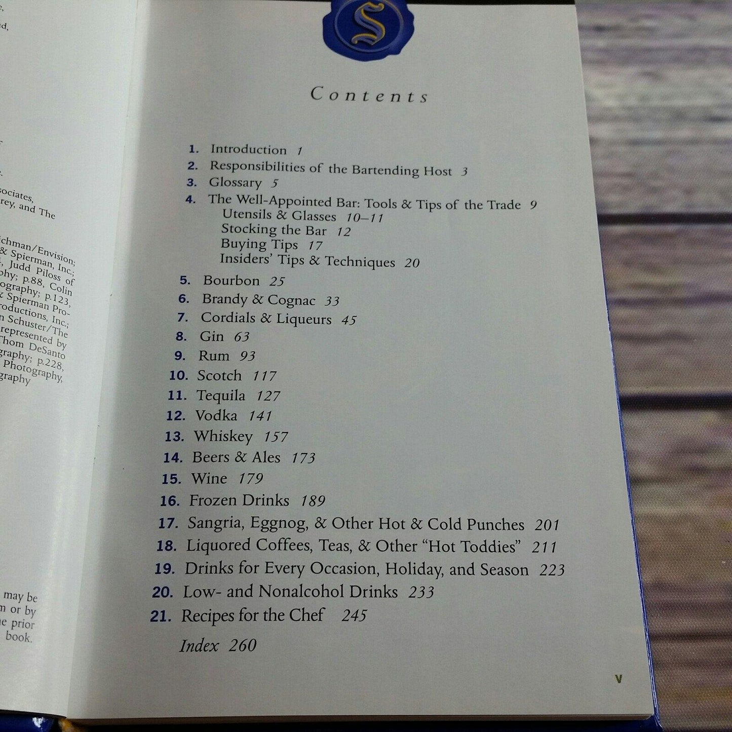 Vtg Seagrams Bartending Guide Bartenders Recipes Cookbook Food and Drink 1995