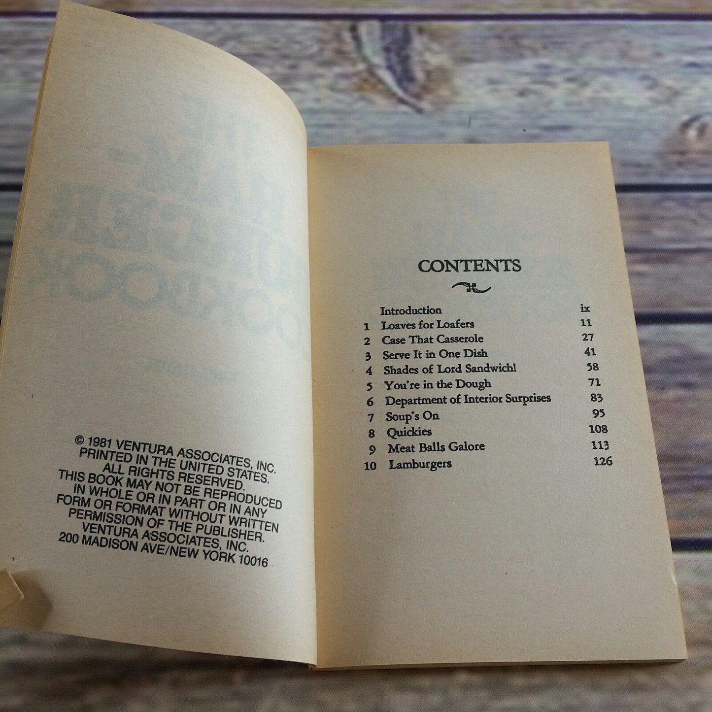 Vintage Cookbook The Hamburger Cookbook 1981 Paperback Hamburger Recipes Ethel Mayer Casseroles One Dish and More