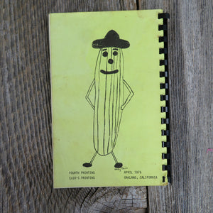 Vintage California Church Cookbook Zucchini United Presbyterian Women Tomales California - At Grandma's Table