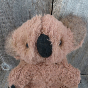 Vintage Koala Plush Brown Stuffed Animal Possum Trot 1978 - At Grandma's Table