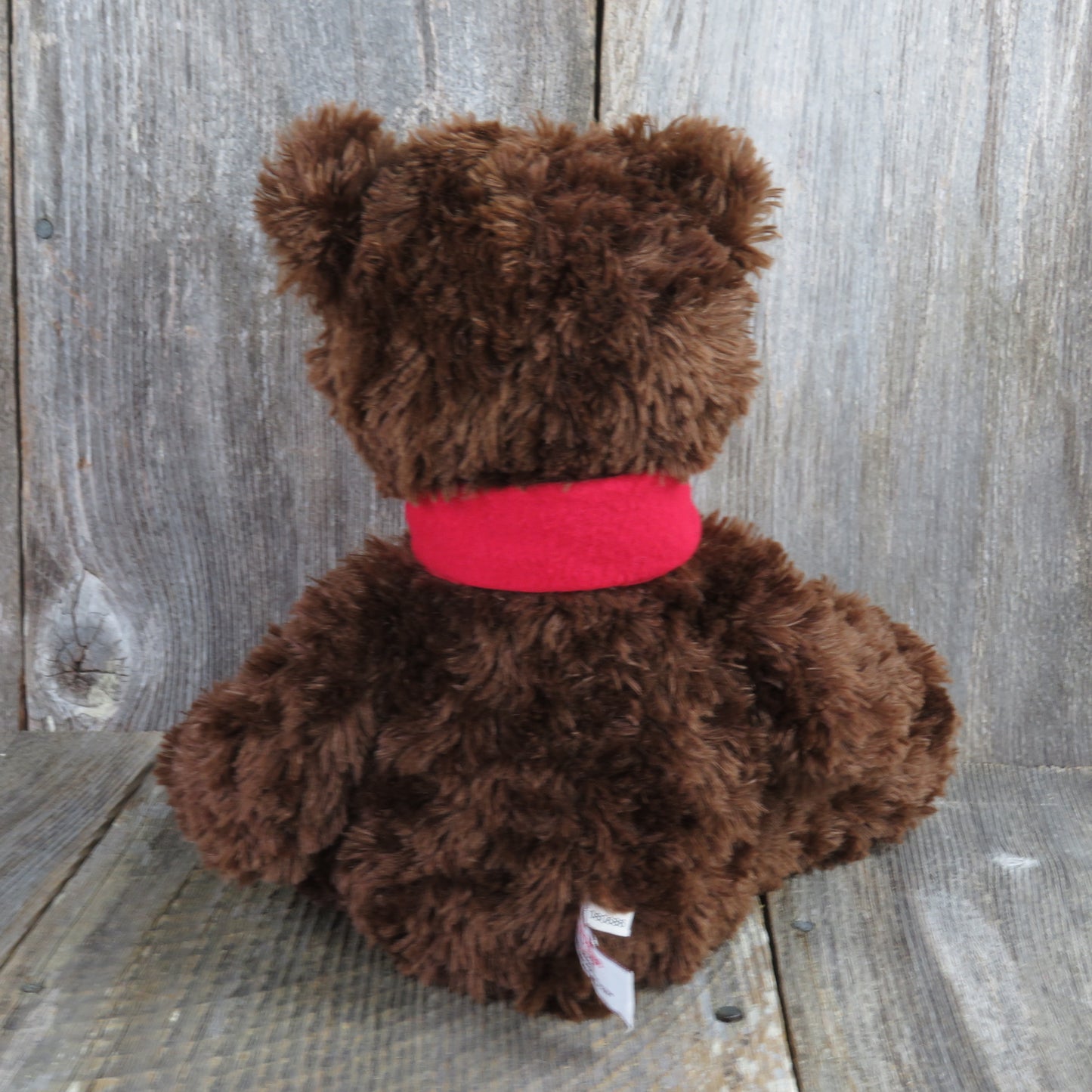 Teddy Bear Plush Gund Bradley Stuffed Animal Borders Bear 45100 Scarf Winter - At Grandma's Table