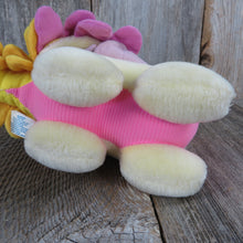 Load image into Gallery viewer, Vintage Dragon Plush Yellow Pink Hasbro Be More Changeable Stuffed Animal 1987 Ganz Bros - At Grandma&#39;s Table