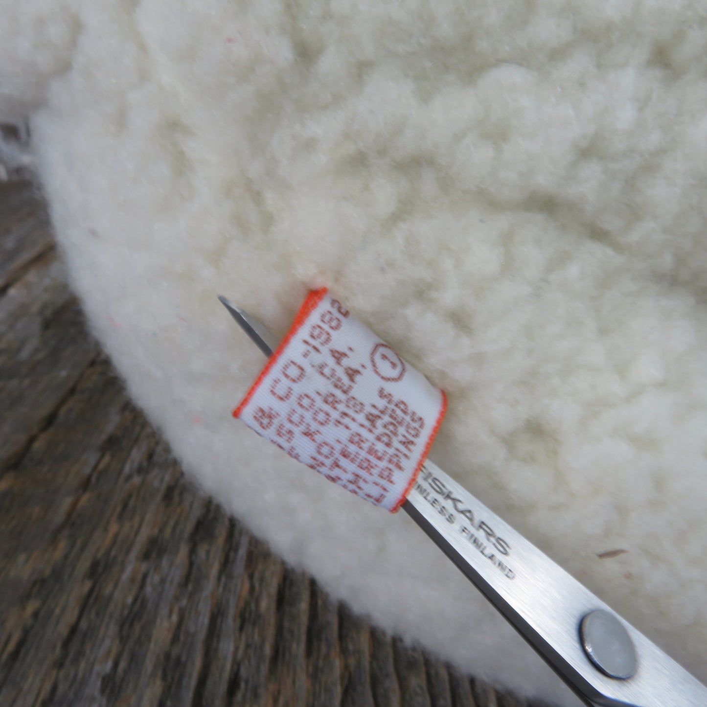 Vintage Sheep Plush Lamb Sherpa Dakin Cream White Easter Stuffed Animal 1982 - At Grandma's Table