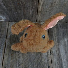 Load image into Gallery viewer, Vintage Bunny Rabbit Puppet Fisher Price Plush Brown Satin Ears Quaker Oats Easter Glove Hand Stuffed Animal 1981 - At Grandma&#39;s Table